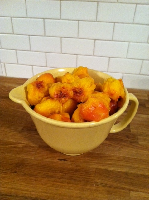 Peeled Peaches