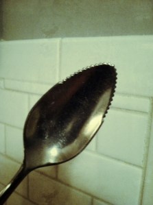 Acorn spoon
