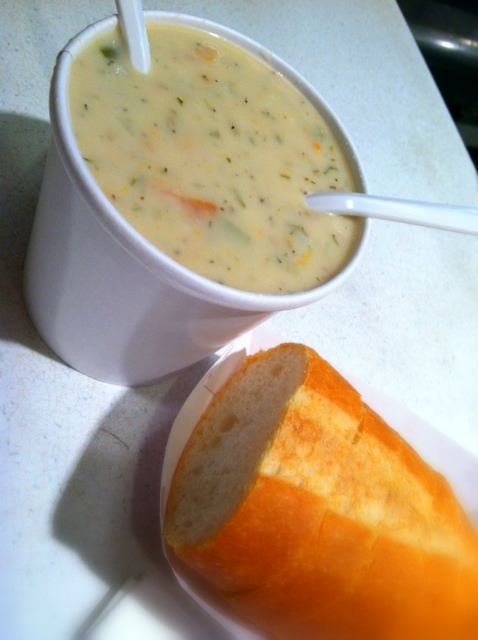 chowder at market grill