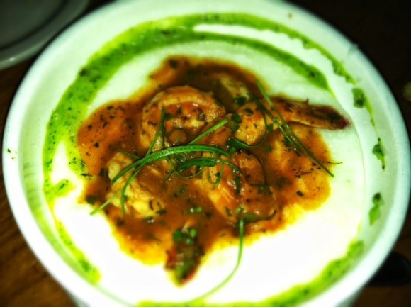 Screen Shrimp and Grits