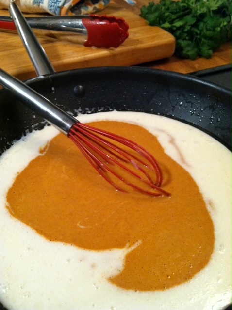 curry sauce pan