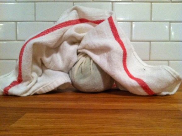 Shells Spinach Wring out