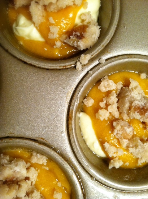 unbaked with struesel