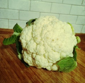 cauliflower head
