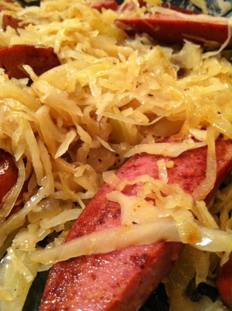 kraut and kielbasa